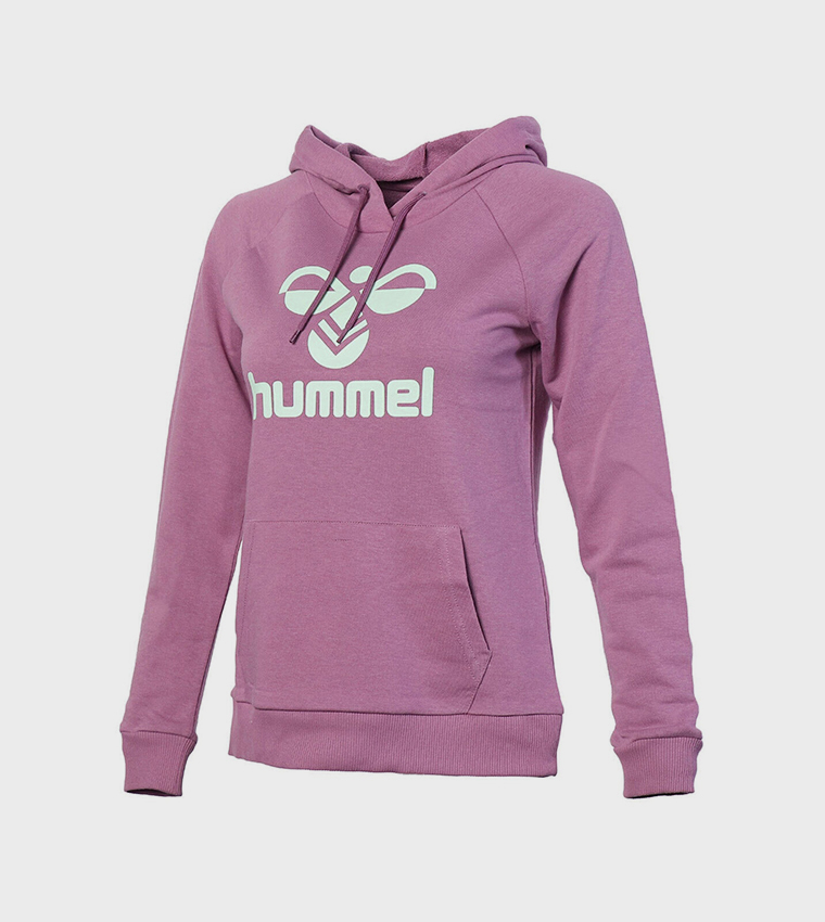 هودي بأكمام راغلان وطبعة الشعار 