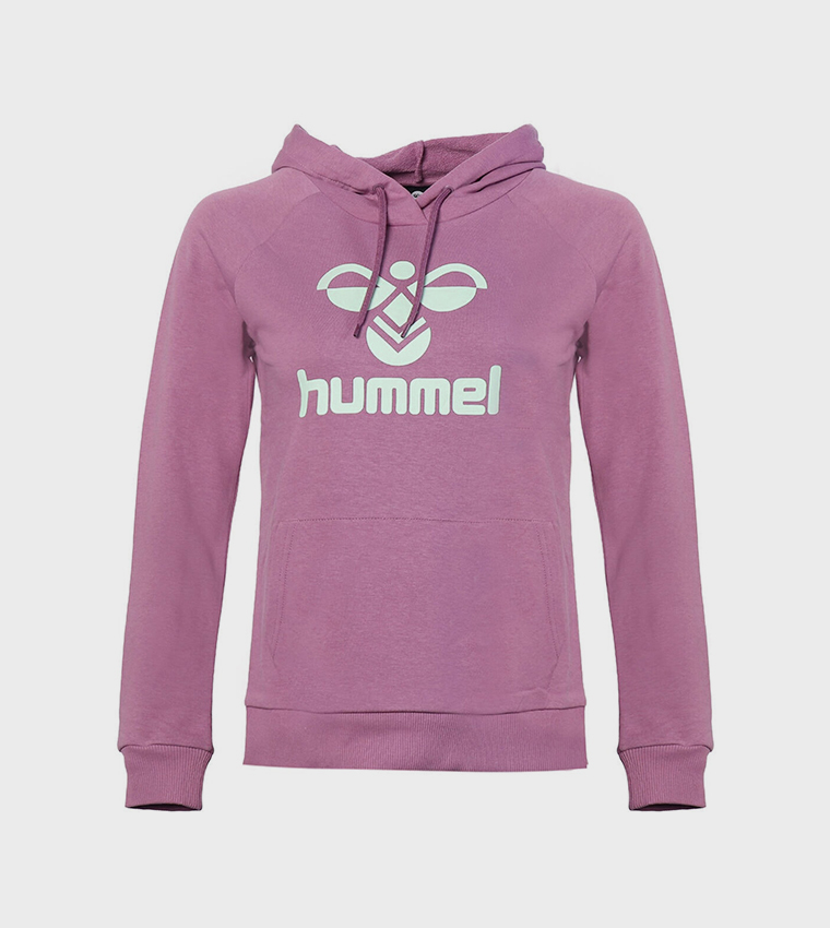 هودي بأكمام راغلان وطبعة الشعار 