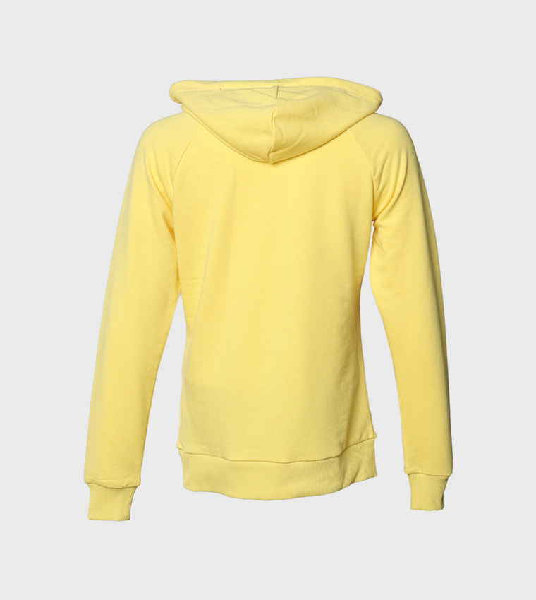 هودي بأكمام راغلان وطبعة الشعار 