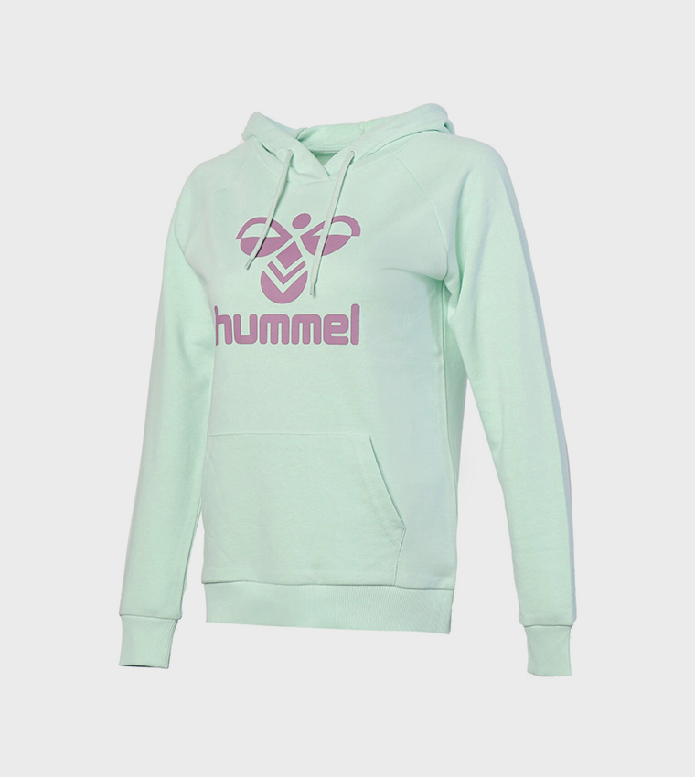 هودي بأكمام راغلان وطبعة الشعار 