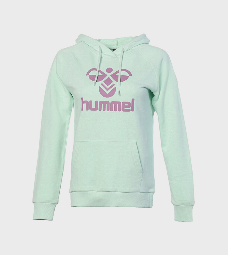 هودي بأكمام راغلان وطبعة الشعار 