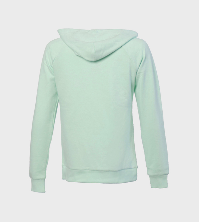 هودي بأكمام راغلان وطبعة الشعار 