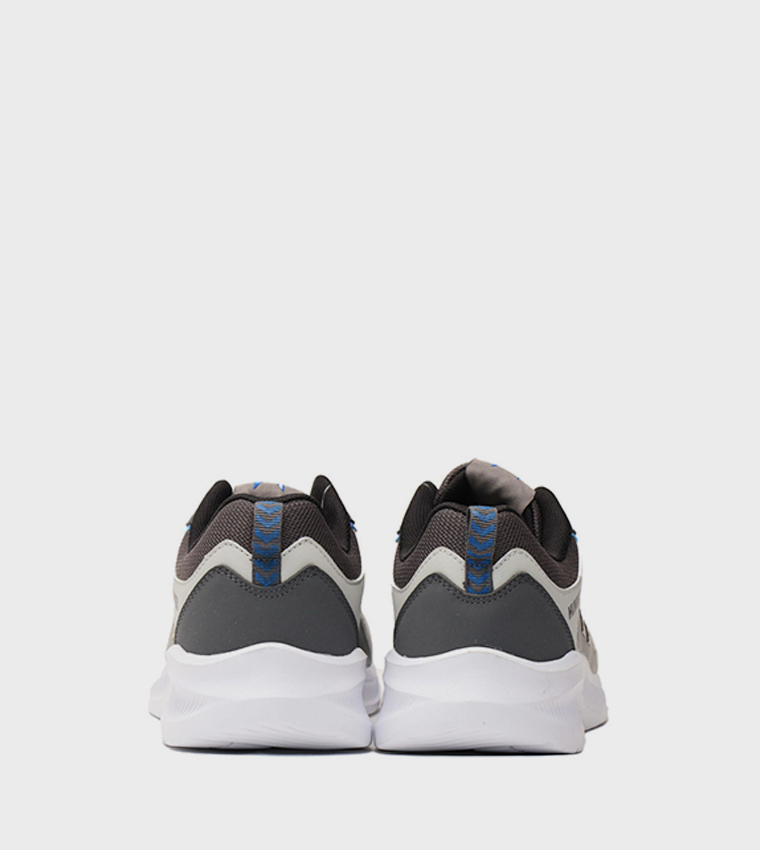Color Block Lace Up Training Shoes