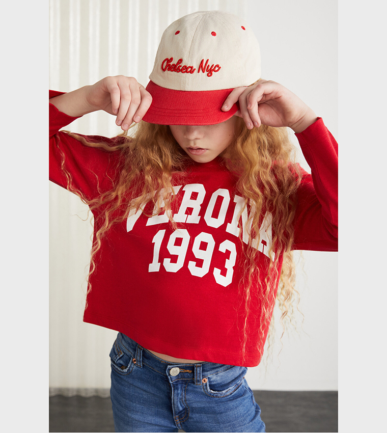 Printed Long Sleeves T-Shirt