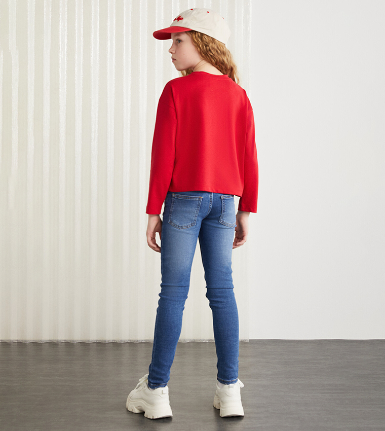 Printed Long Sleeves T-Shirt