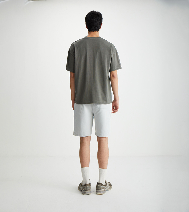 Printed Crew Neck T-Shirt