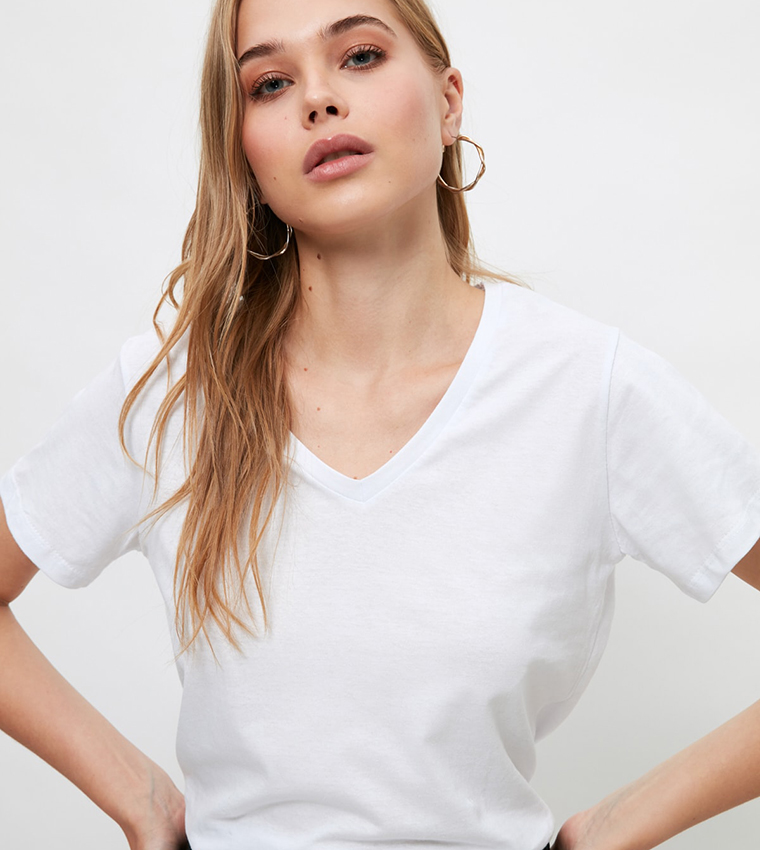 T-shirt Basique Basic Apparel Bordeaux - Taille 6XL, 100% Coton, Occasion Très Bon état