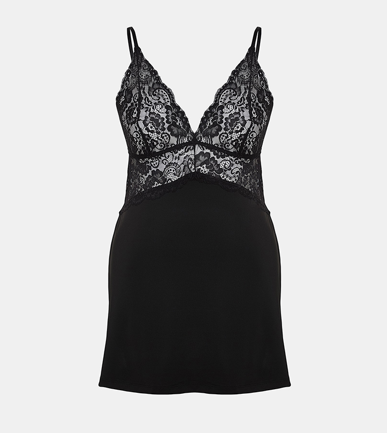 Lace Detail Babydoll