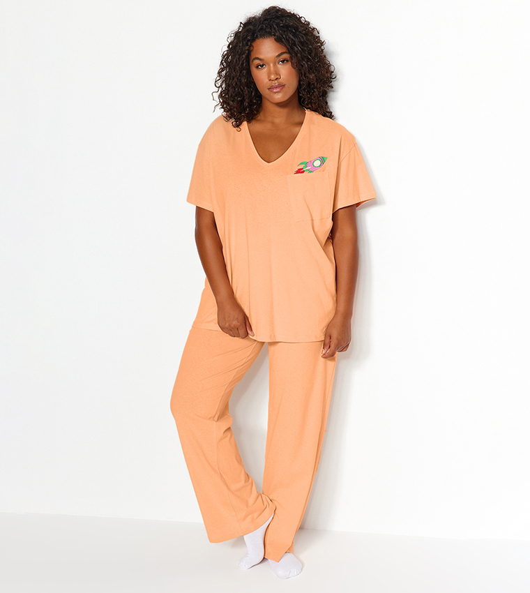 Peach pajamas online