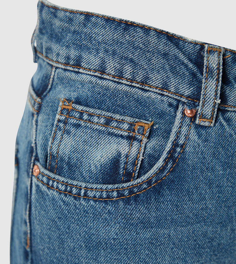 High Waist Wide Leg Jeans