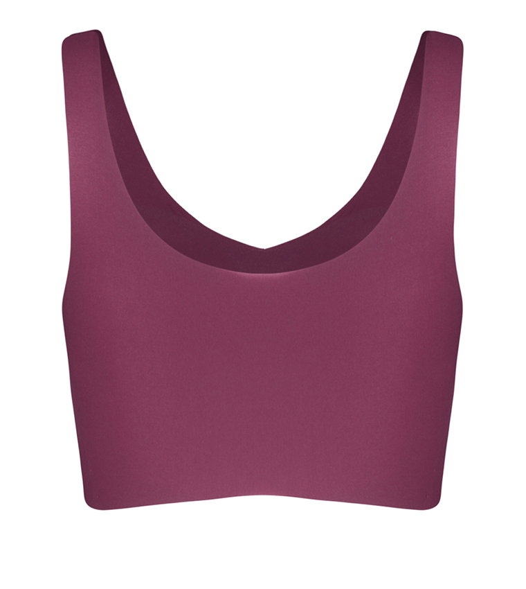 Buy Trendyol Padded Sports Bra In Burgundy