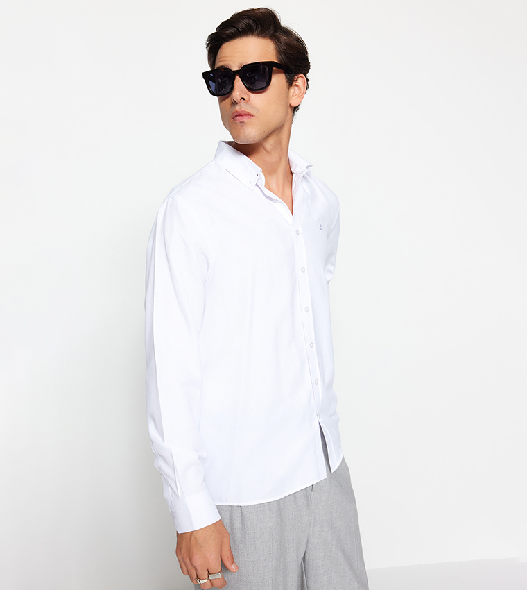 Solid Regular Fit Shirt