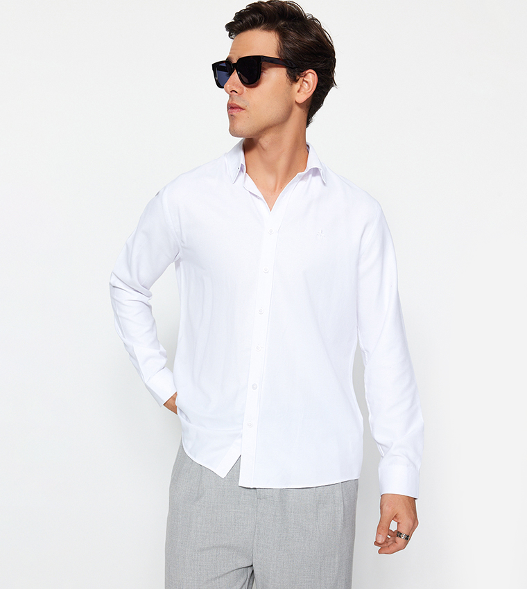 Solid Regular Fit Shirt