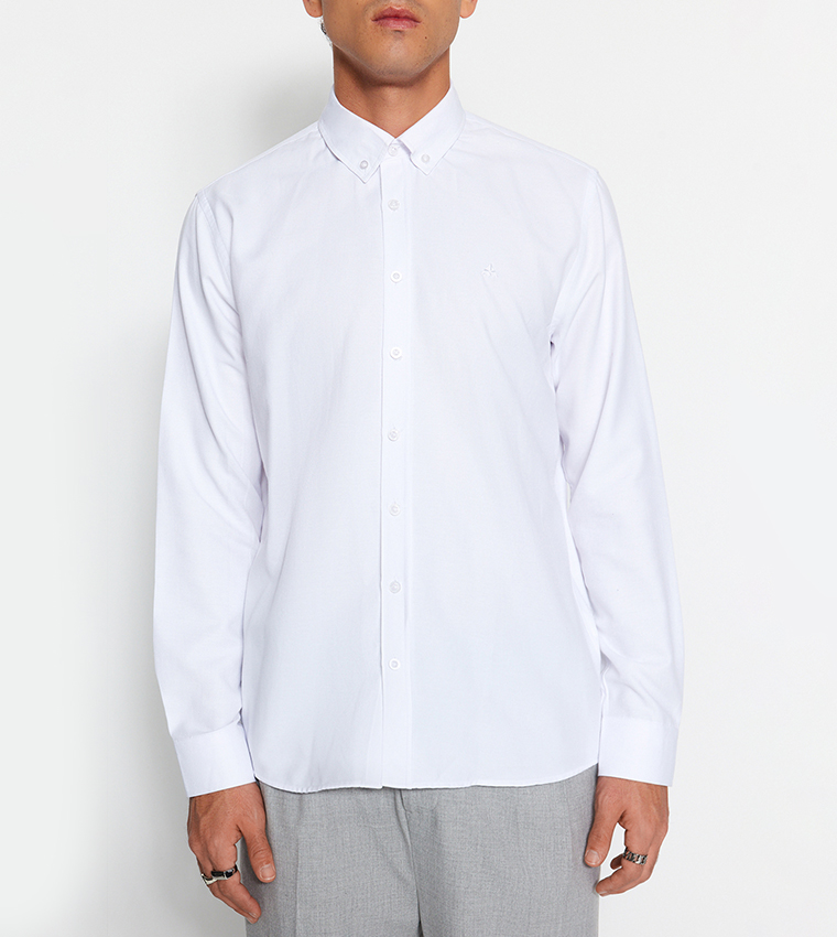 Solid Regular Fit Shirt