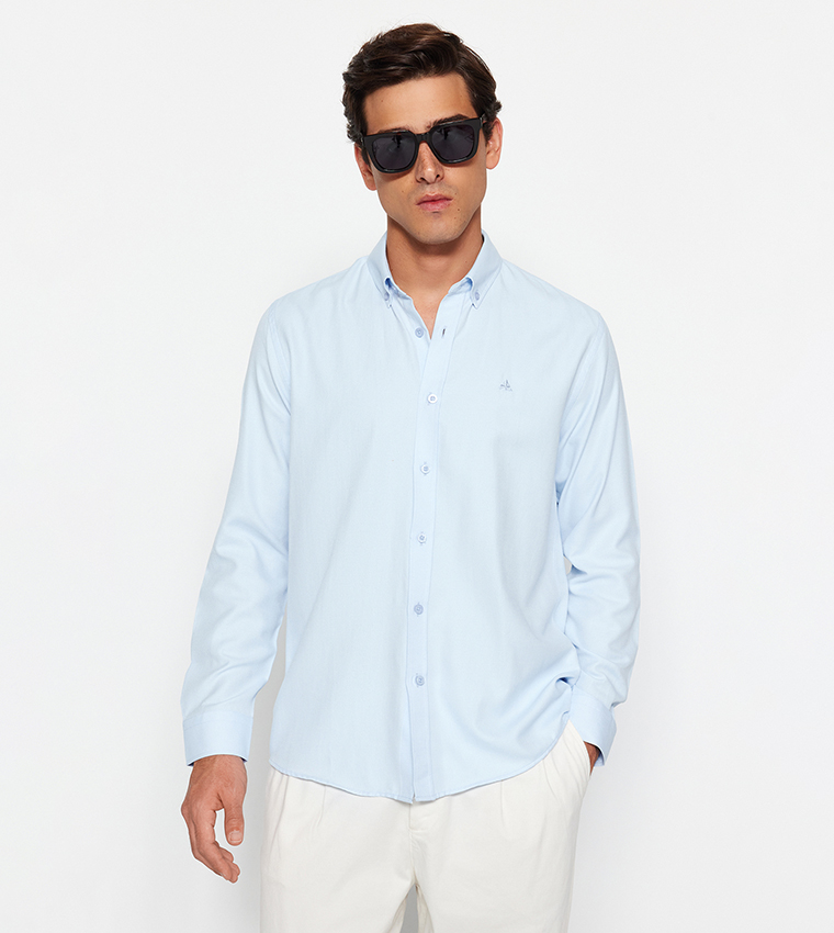Solid Regular Fit Shirt
