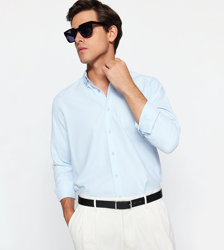 Solid Regular Fit Shirt