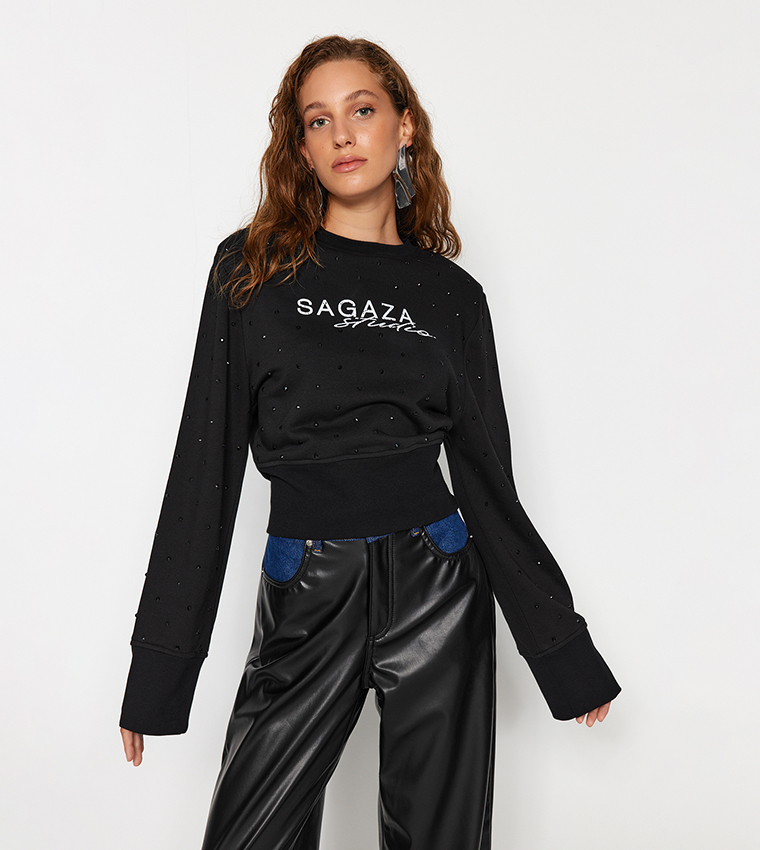 Embellished X Sagaza Studio Sweatshirt