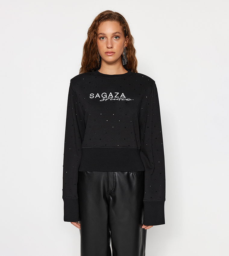 Embellished X Sagaza Studio Sweatshirt