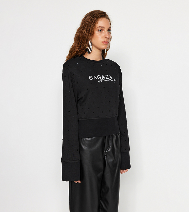 Embellished X Sagaza Studio Sweatshirt