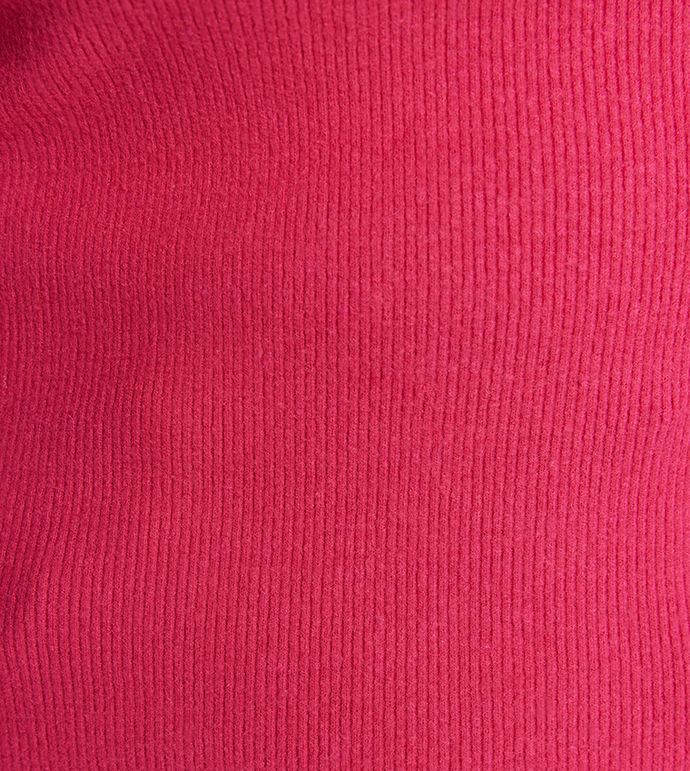 Ribbed Long Sleeves Top