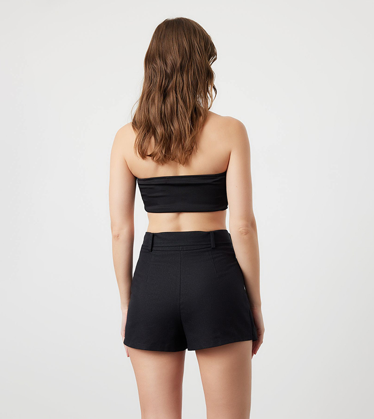Belt Detail Mini Skirt