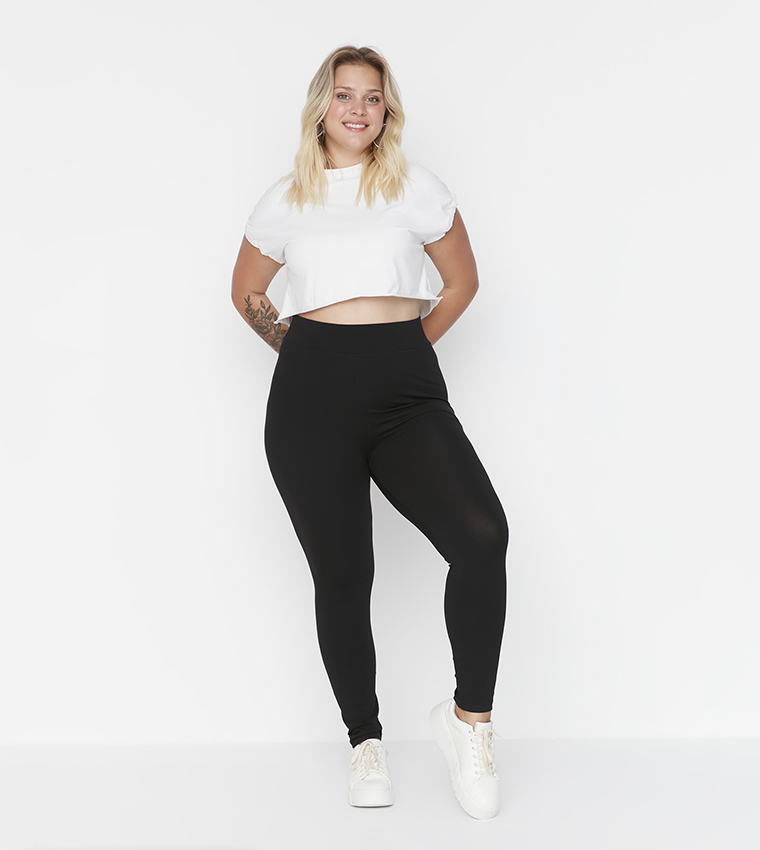 Basics 2 Pack High Waisted Core Jersey Leggings