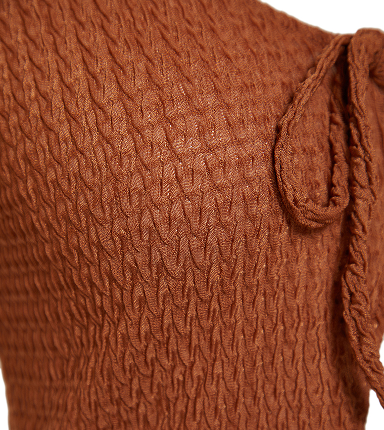 Ribbed Top and Skirt Co-Ord Set