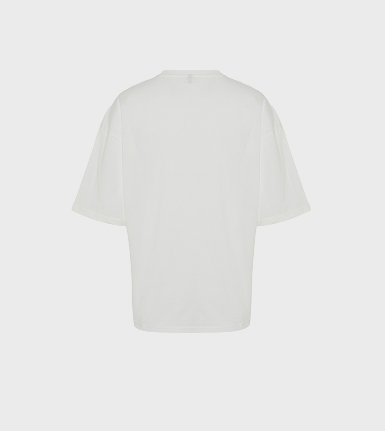 Embroidered Short Sleeves T-Shirt