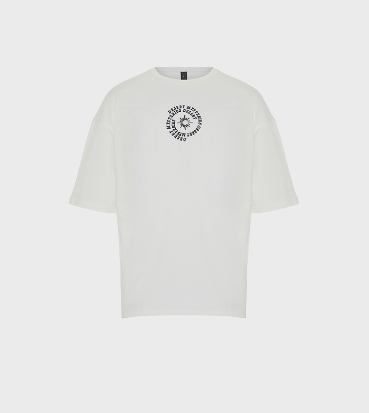 Embroidered Short Sleeves T-Shirt
