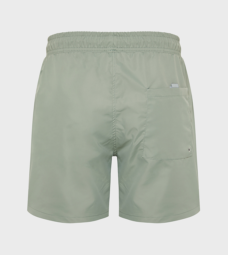 Khaki swim shorts hotsell