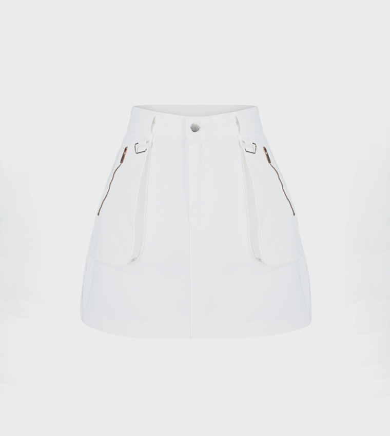 White store skirt denim