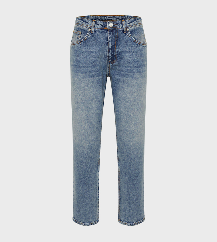 Mid Rise Relax Fit Boyfriend Jeans