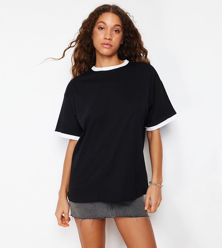 Solid Short Sleeves Casual T-Shirt