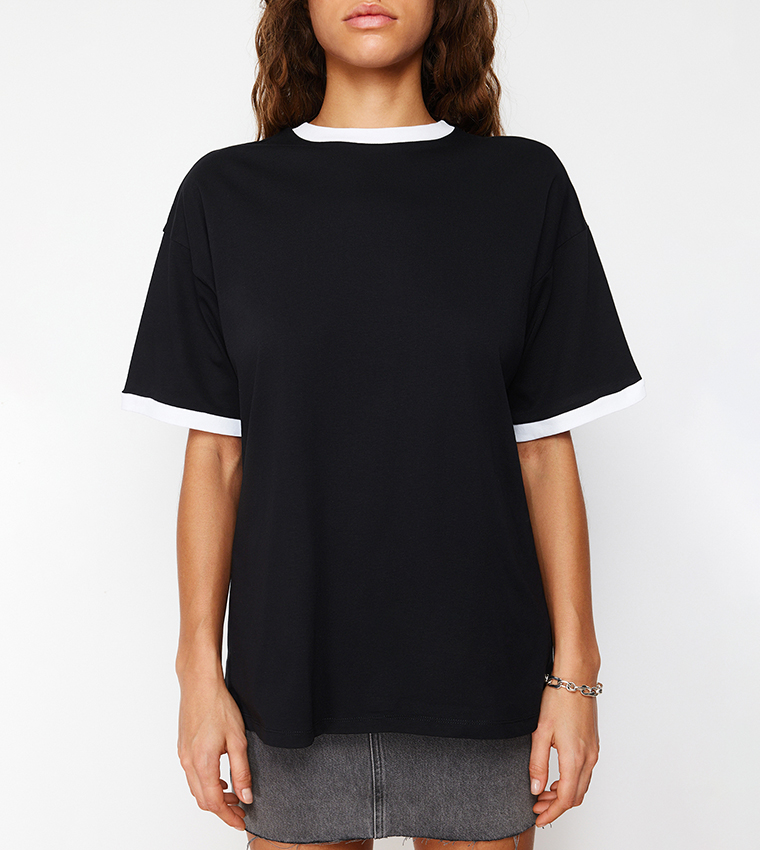 Solid Short Sleeves Casual T-Shirt