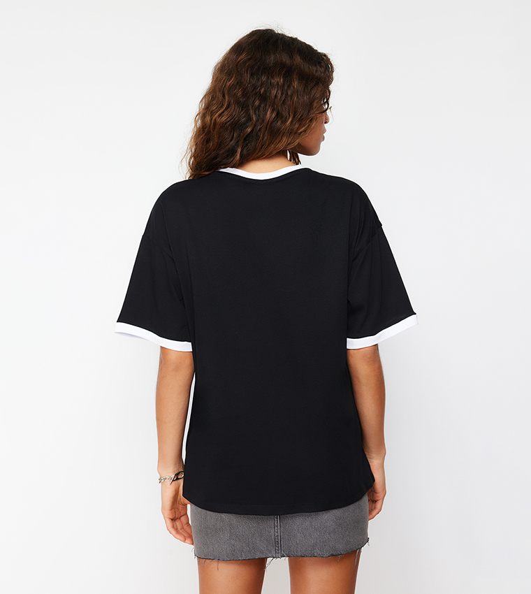 Solid Short Sleeves Casual T-Shirt