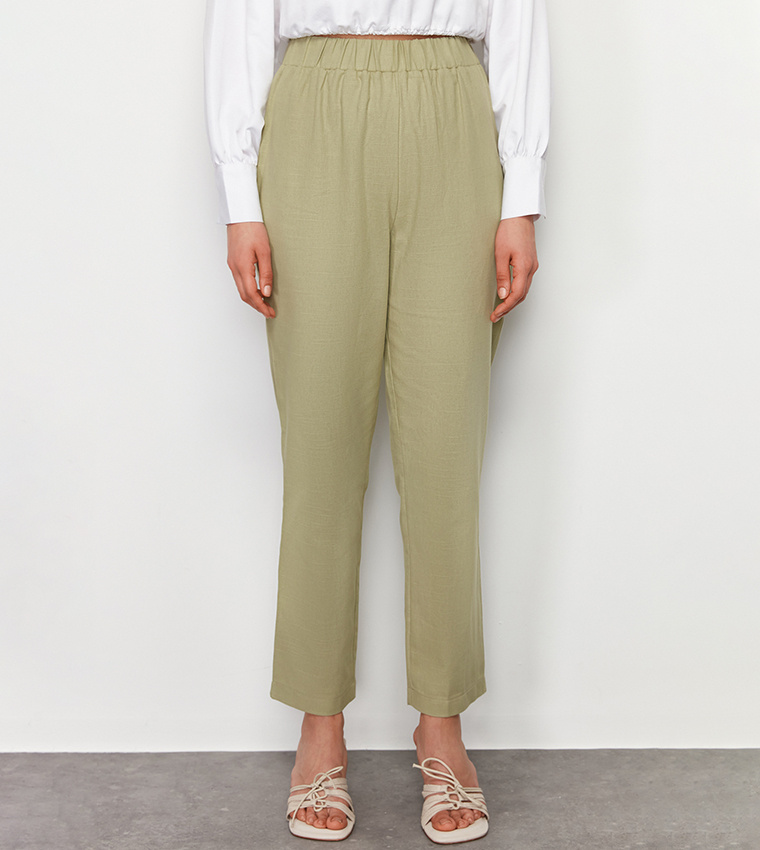 Gabardine Vest and Trouser Set