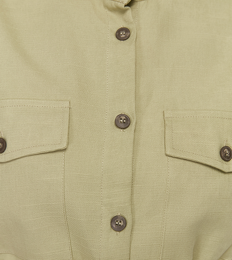 Gabardine Vest and Trouser Set
