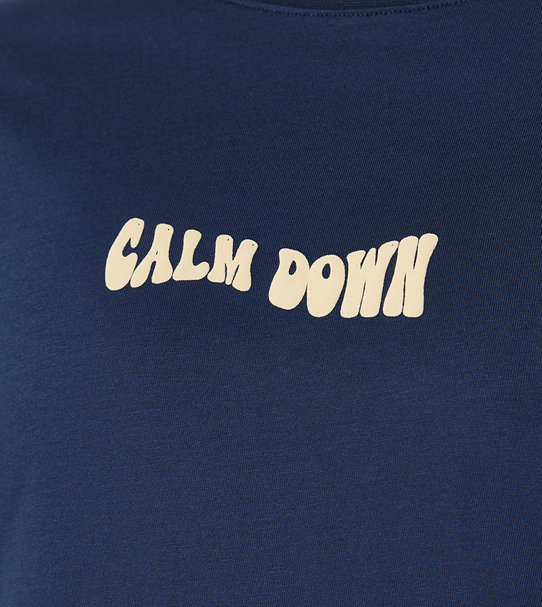 Back Printed Short Sleeves T-Shirt