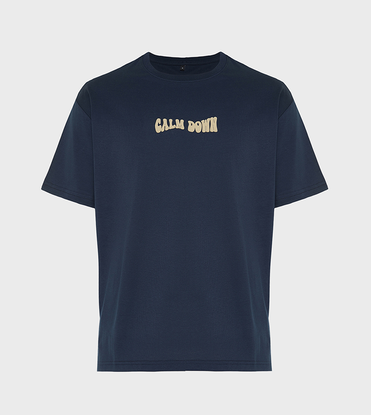 Back Printed Short Sleeves T-Shirt