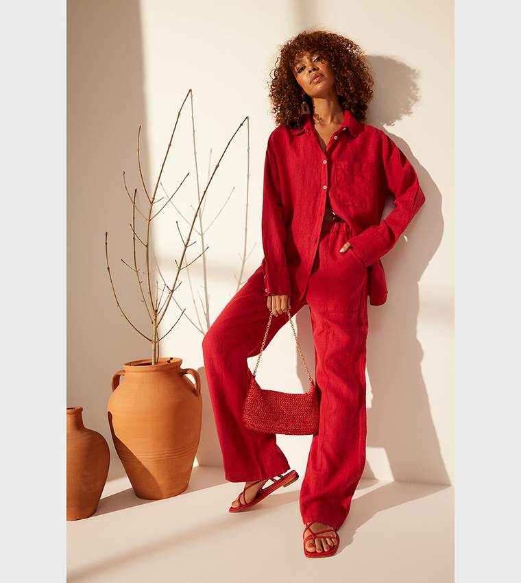 Long Sleeves Oversized Shirt