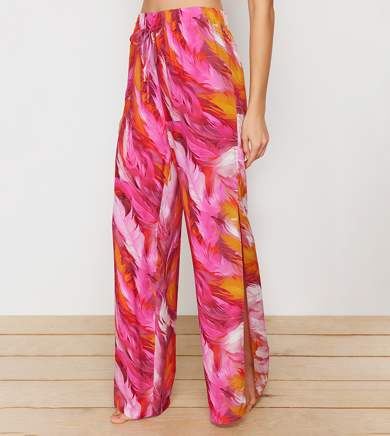 Floral Print Shirt and Trouser Set