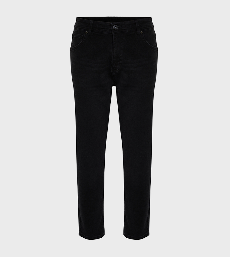 Stretchable Fabric Relaxed Fit Jeans