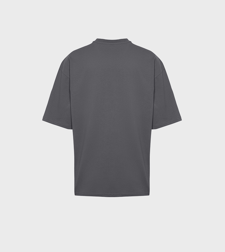 Printed Oversized Short Sleeves T-Shirt