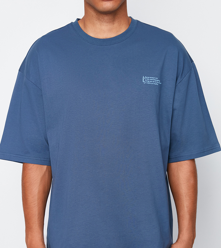 Printed Oversized Short Sleeves T-Shirt