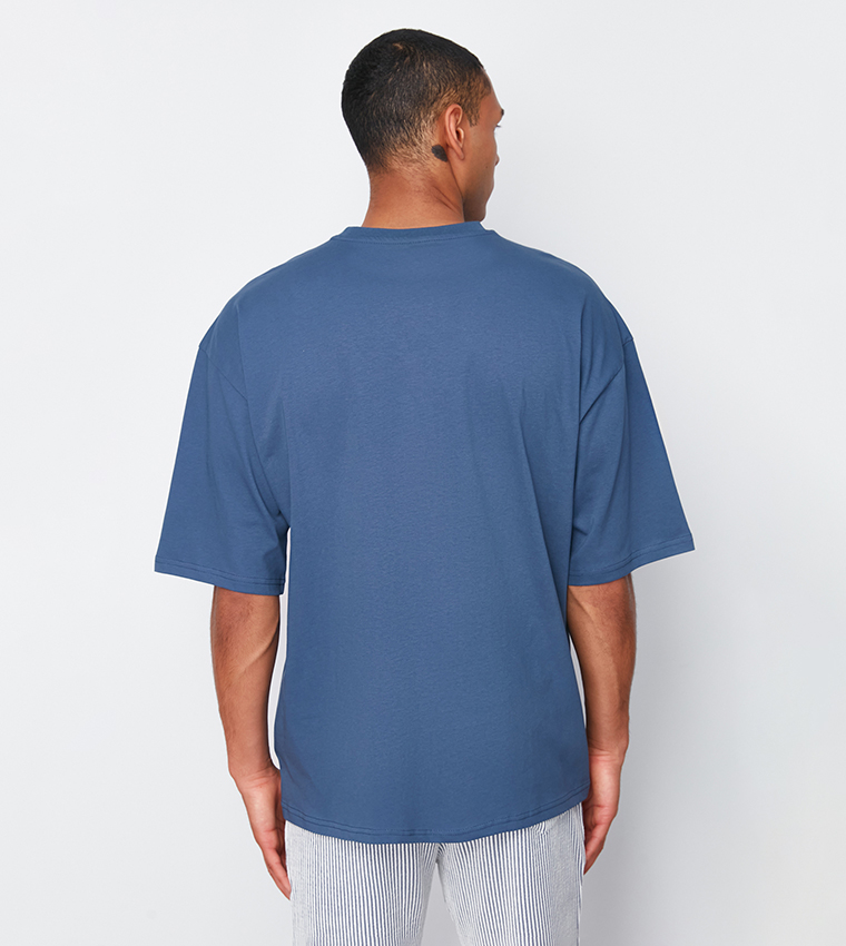 Printed Oversized Short Sleeves T-Shirt