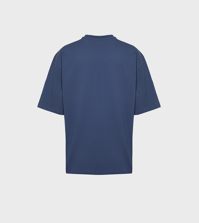 Printed Oversized Short Sleeves T-Shirt