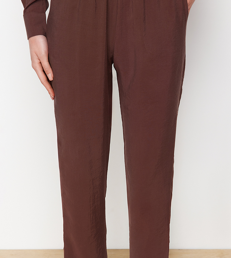 Solid Long Sleeves Co-Ord Set