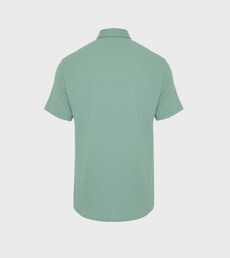 قميص بأكمام قصيرة مزخرف