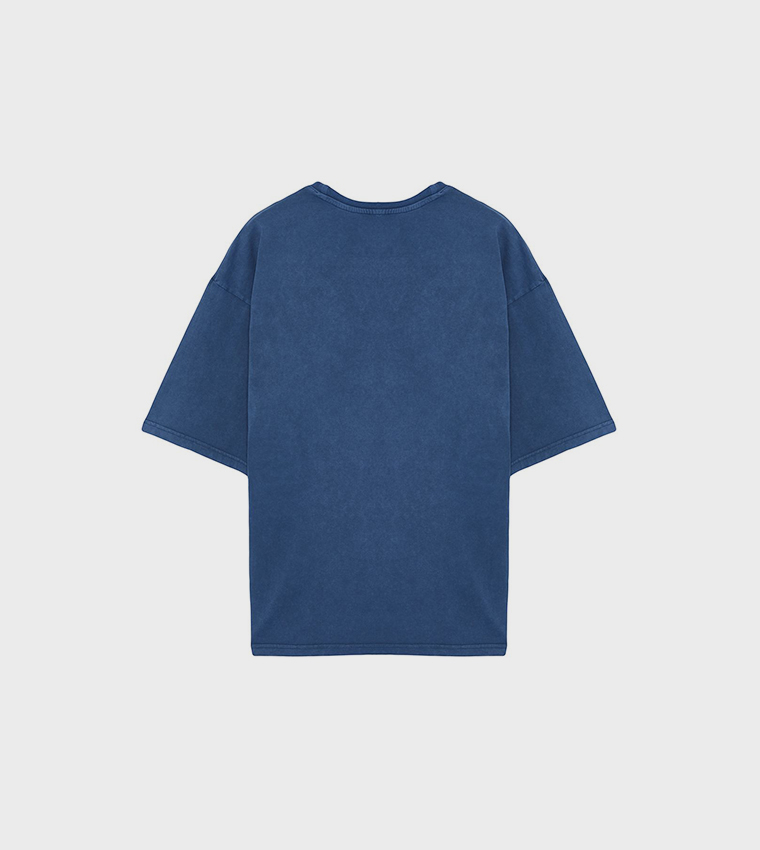 Printed Short Sleeves Oversized T-Shirt