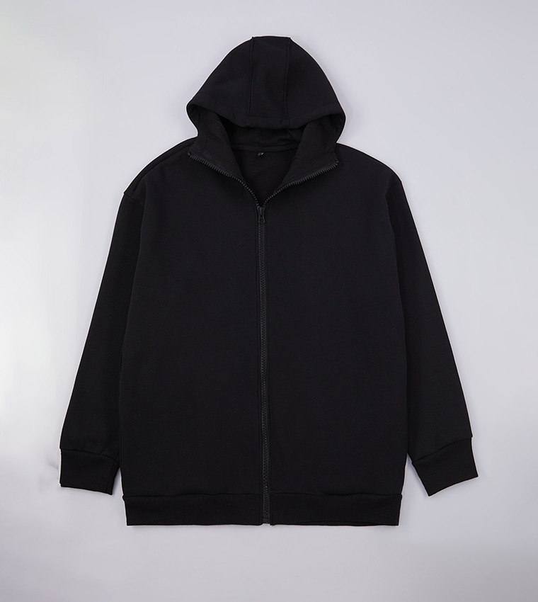 Hooded Zip-Through Jacket